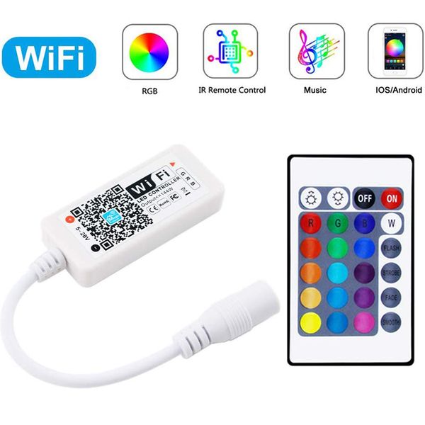 

bluetooth wifi controller wireless magic home rgb / rgbw ir rf led controller dc5v 12v 24v пђл дианионного ђпѬавлени