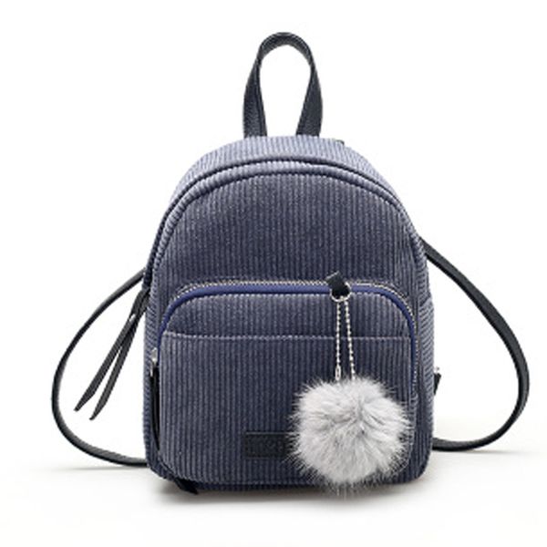 

ocardian bag women pure color corduroy mini bag mochilas feminin backpacks for teenage girls shoulder bags travel dropship may16