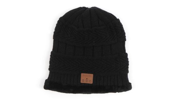 

fashion beanie hat v5.0 + edr bluetooth 2 pcs winter beanie hat scarf set warm knit thick knit cap for men women