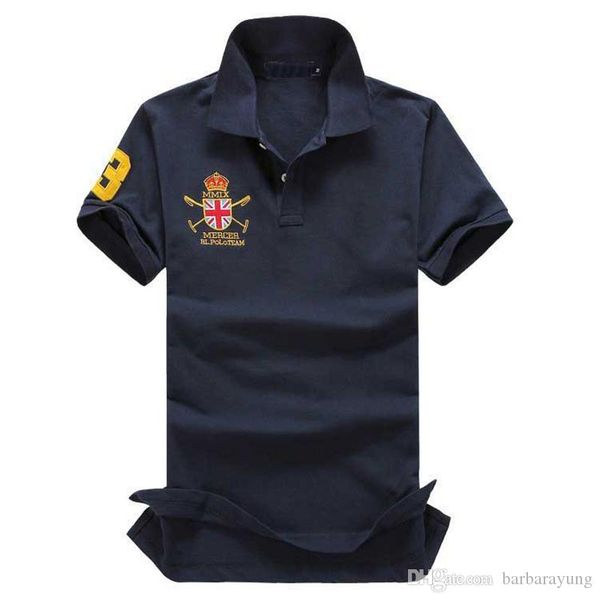

us size s-6xl mens polo t shirts with embroidery big horse logo designer short sleeve breathable fashion casual polo t shirts, White;black