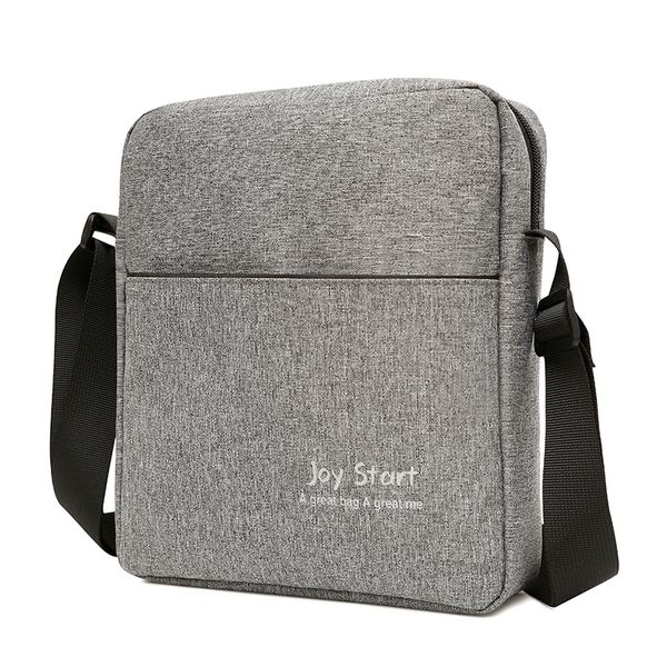 

new men's casual shoulder bag lightweight nylon waterproof messenger bag