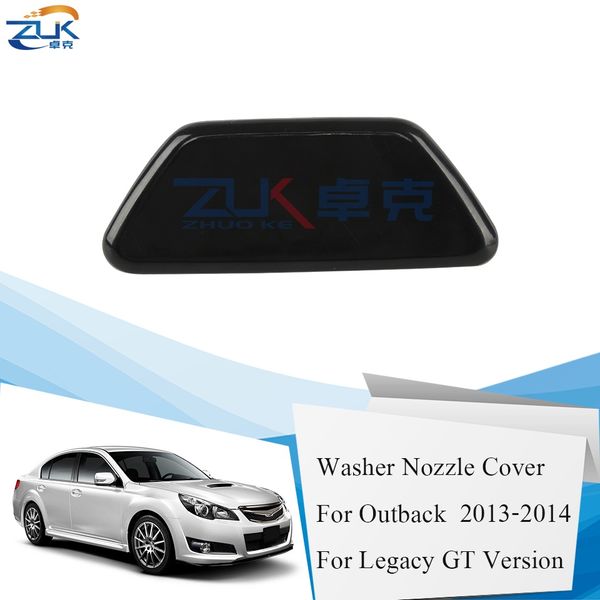 

zuk headlight washer spray nozzle cover cap for subaru legacy gt 2010 2011 2012 2013 2014 outback 2013 2014226f
