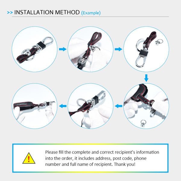 

black + red line/black + brown line protective car accessory brand new key case cover chain for starline a93 a63 a39 a36