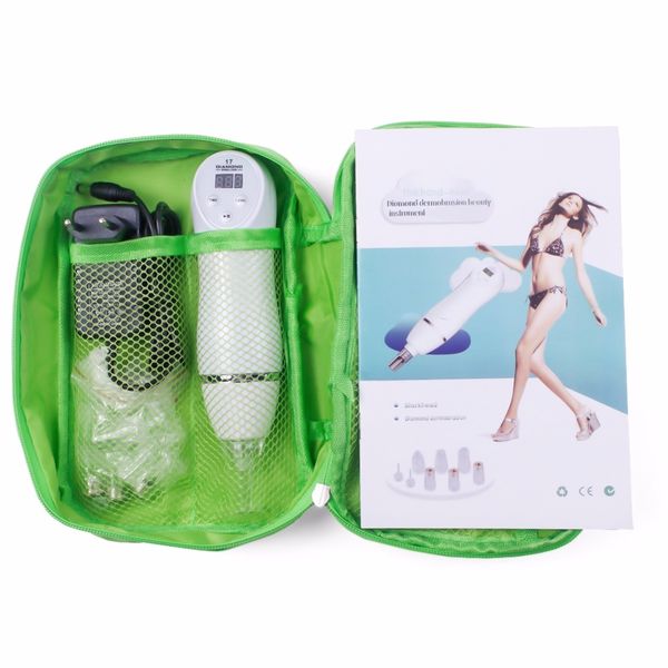 

diamond 17 potable microdermabrasion diamond peeling device blackhead removal skin peel diamond dermabrasion facial massage beauty