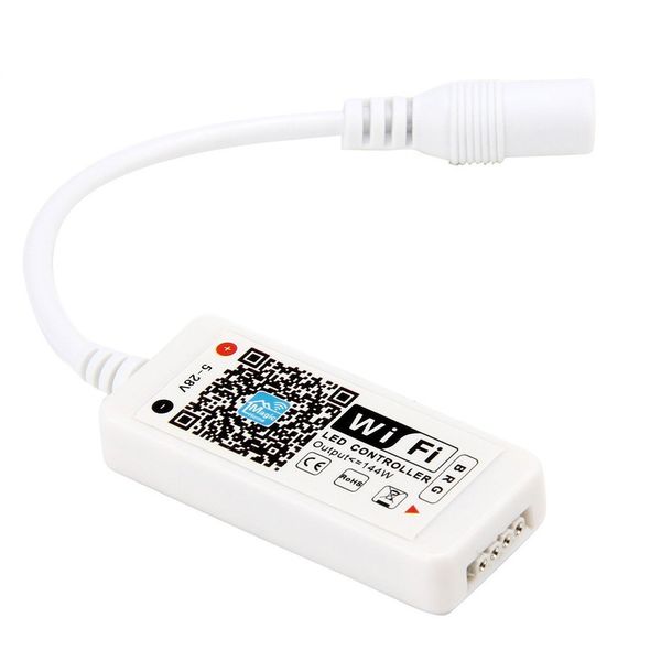 

мини-пульт дистанционного управления wi-fi для светодиодной ленты rgb dc5 - 28 в