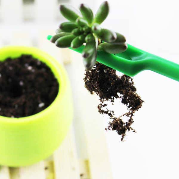 

2pcs transplanting device planter garden nursery plant seedling digging tool