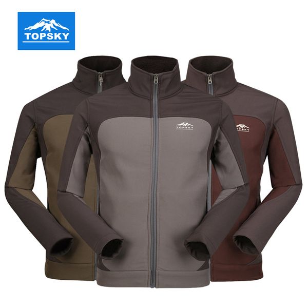

ky soft shell for men in autumn and winter, Blue;black