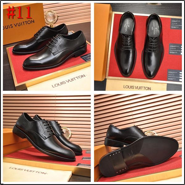 

20sw luxury итальянски mens loafer обувь geunine кожи brand дизайнеры men платье shoes свадьба повседневная обувь tttt4, Black