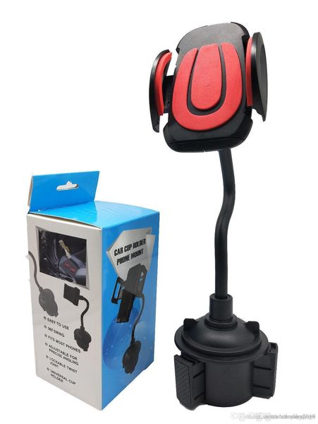 

uk wholesale 2019 new arrival new universal car mount adjustable cup holder stand cradle for cell phone mobile