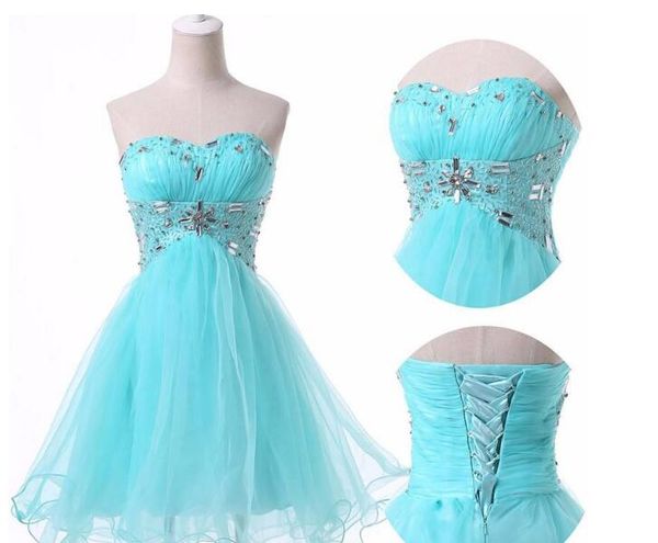 

new off the shoulder short prom homecoming dress beaded crystals appliques graduation gown cocktail party gown bm91, Red