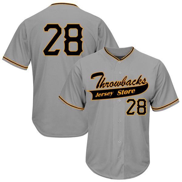 

Throwbacks Commemorative Jersey No28 Exquisite Embroidery High Quality Cloth Breathable Sweat Absorption Professional Jersey Production 2019