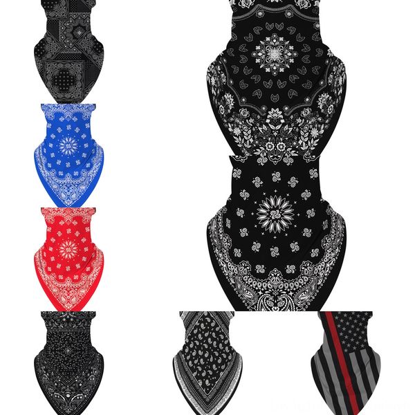 

tazwy fitness bandanas multifunctional hair cycling scarf magic turban riding outdoor band sunscreen mask cap for men women cycling face mas, Black