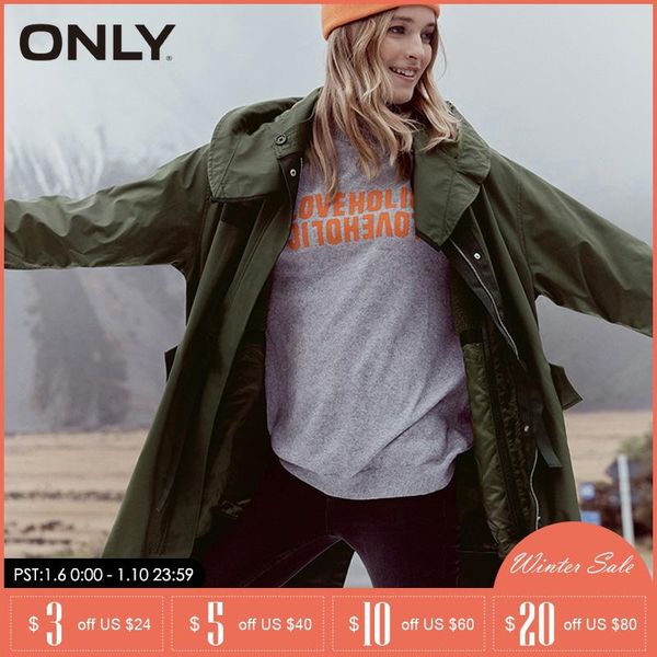 

только зимней моды инструменты чистый цвет двух частей пальто | 119322508, Black