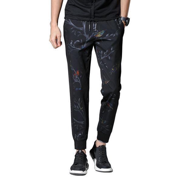 

2017 men harem hip hop pants jogger black pants sweatpants v70719