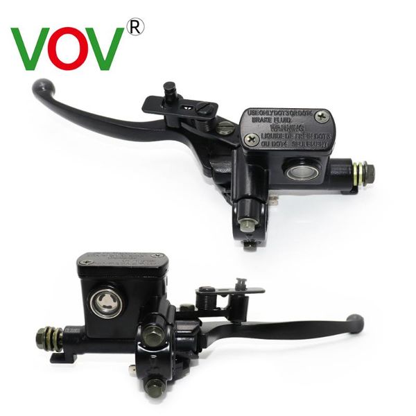 

motorcycle buggy 50-250cc scooter universal cylinder hydraulic pump clutch handle accessories left right brake lever