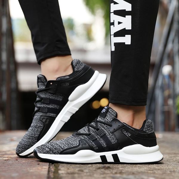 

Жаркое лето для взрослых Новая мода Стиль Мужчины Повседневная обувь на шнуровке