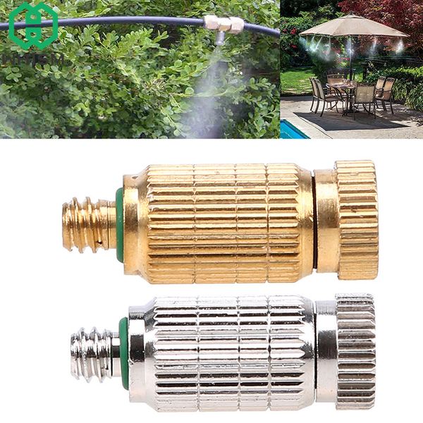 

whism 3pcs copper micro water sprayer nozzle misting fountain nozzles irrigation sprinkler garden lawn agriculture water system