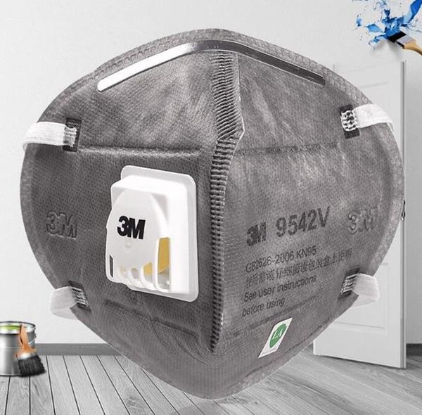 

factory 3m n95 mask 9502+ 9501+ 9542v 9001v with respirator valve ffp2 mask anti dustprotective dustproof pm2.5 mask