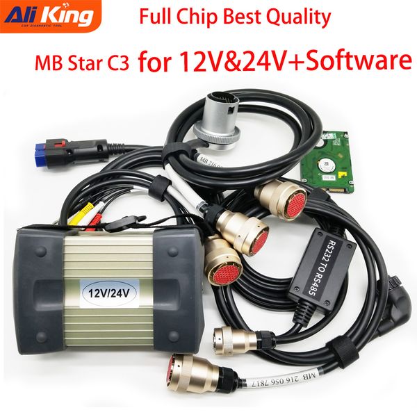 

mb star c3 sd connect c3 supports 12v & 24v cars and trucks with nec relays auto diagnostic scanner with software