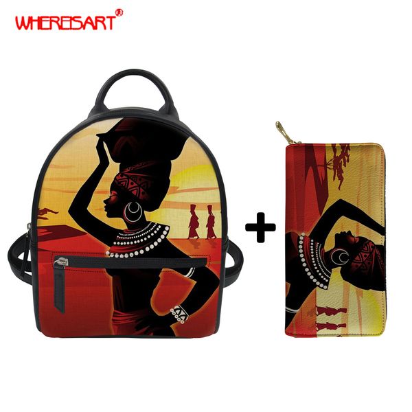 

whereisart mini backpack women pu leather shoulder bag for teenage girls kids multi-function small bagpack female backpacks