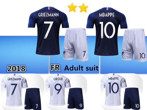 

2018 thauvin fekir jer ey hort griezmann dembele pogba mbappe occer martial kante pavard giroud hirt uniform varane maillot de foot