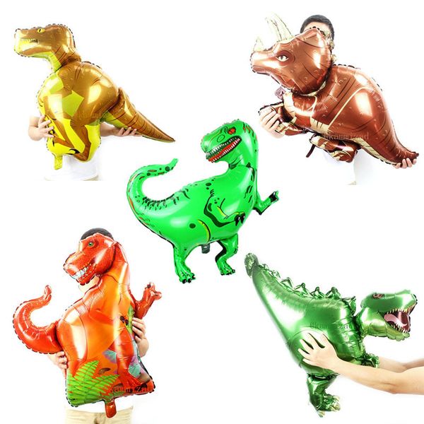 Hot 9 Styles Foil Balloon Dinosaur Party Decoration Inflatable