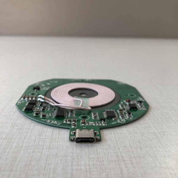

wireless charger module type c port with