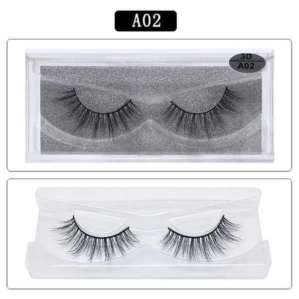 

handmade 3d individual natural thick eyelash extension comfortable soft mink artificial eyelash extension tools