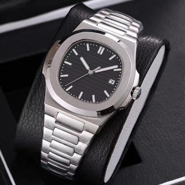 

Luxury nautilu watch men aaa automatic luxury watche 5711 ilver trap blue tainle men mechanical orologio di lu o wri twatch