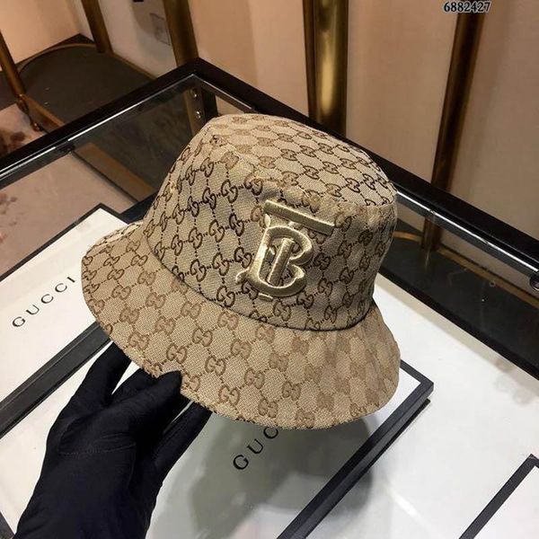 

fashionable luxury fisherman hat designer hat luxury casual hat fashion logo canvas making fashion hardware classic embroidery 1440, Blue;gray