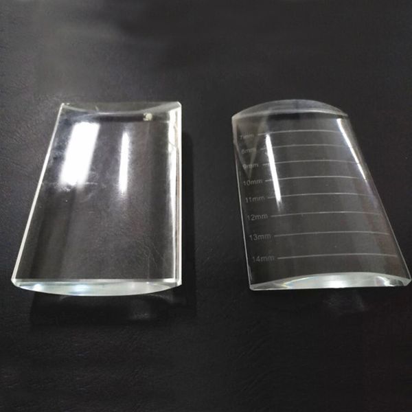 

u-shape crystal glass adhesive glue pallet stone eyelash extension tools oa66