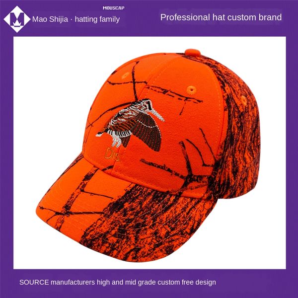 

outdoor men's sports camouflage big eaves fishing sun hat jungle hat, Blue;gray