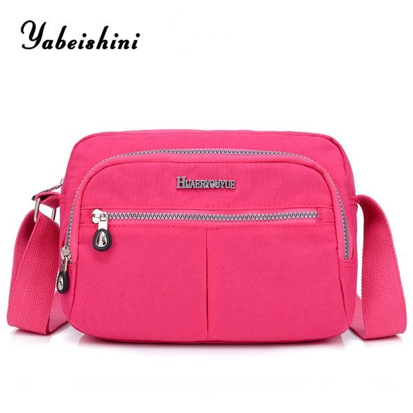 

10 colors nylon women crossbody bags for women shoulder bags ladys handbag sac a main femme waterproof shopping bag bolso mujer