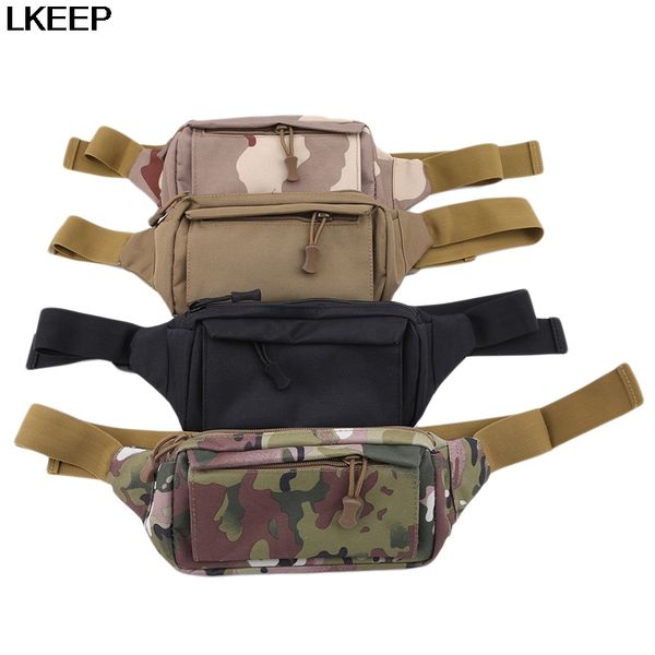 

3 pockets nylon waist bags nylon fanny pack fashion men waist pack chest shoulder bag chest handbag fanny
