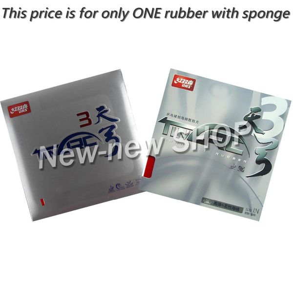 

dhs tinarc3 (tinarc 3, tinarc-3) pips-in table tennis (pingpong) rubber with sponge