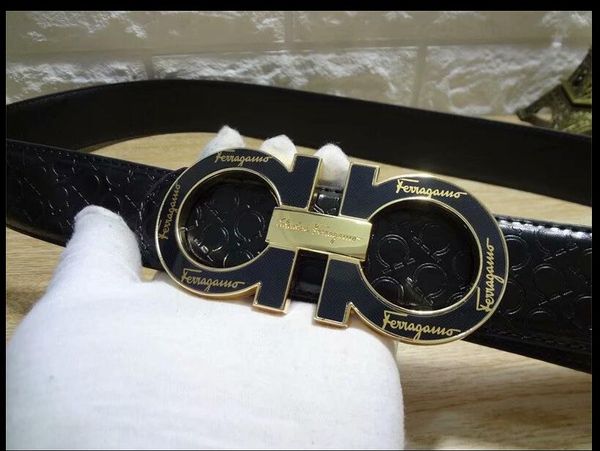 

2018 new fashion men's automatic belt buckle brand designer business men and men of and luxury, ing, Black;brown