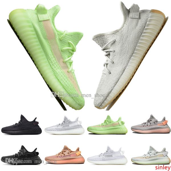 

with kanye west clay v2 static reflective rainbow discoloration mens running shoes hyperspace true form women men sport designer sneaker