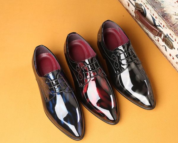 

designer british style men floral print leather new wedding dress shoes super big size slip-on breathable oxford brand shoes, Black