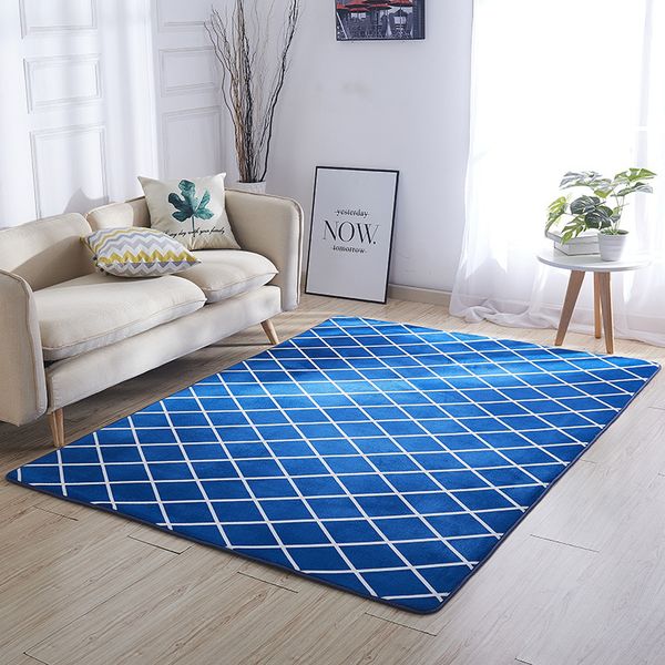 

nordic living room coffee table carpet bedside blanket kitchen porch mat flannel rug bedroom printing carpet