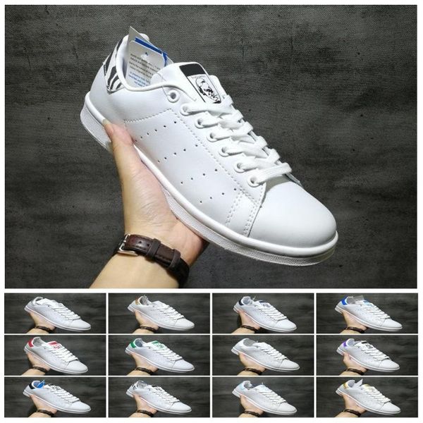 

2019 stan smith shoes brand mens womens casual leather sports sneakers skateboard running shoes size eur 36-45