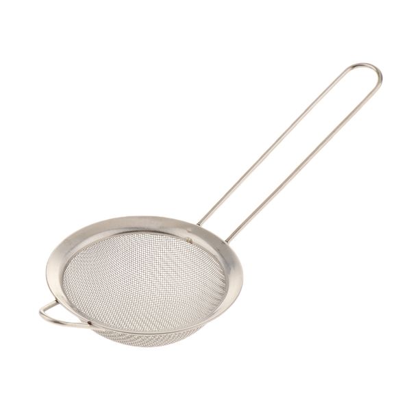 

stainless steel wire fine mesh oil strainer flour sifter sieve colander 8~14cm