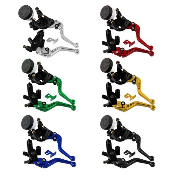 

7/8 22mm motorcycle front brake clutch master cylinder reservoir levers