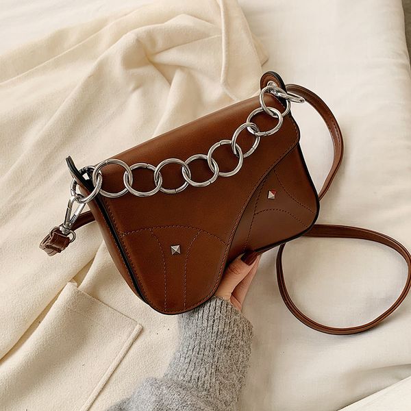 

2020 new style mini bag women's messenger bag retro fashion small square