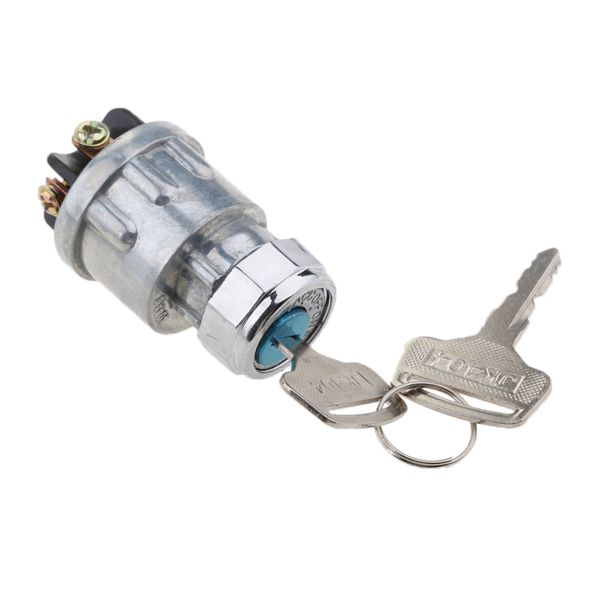 

universal ignition cylinder switch lock+2 keys 4-position for car truck