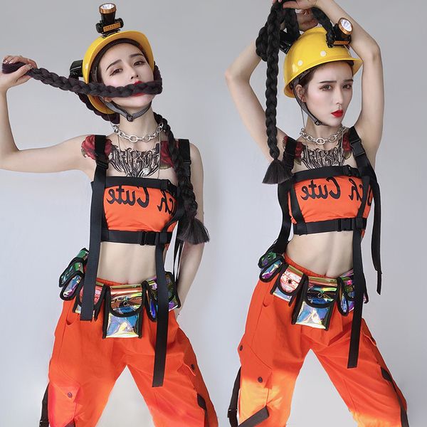 

new sexyÂ stageÂ costumeÂ women tooling suit jazz dancer rave clothes festival outfit nightclub bar singer dj ds party wear dt2122, Black;red