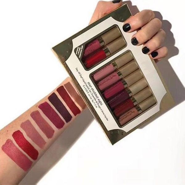 

liquid lipstick set liquid matte waterproof makeup lip gloss comfortable long-lasting lipgloss kit 8pcs
