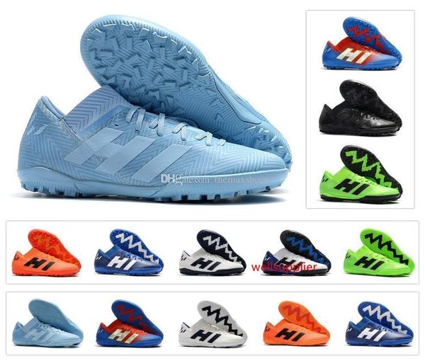 

arrival tango nemeziz messi new 18.3 tf ic turf cleats high ankle 18 mens soccer shoes football boots cleats size 6.5-11