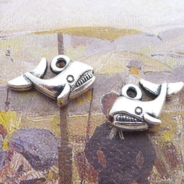 

b0030 10*16mm dolphin ancient silver combine gold product parts 100 individual / package 1.3 g, Bronze;silver
