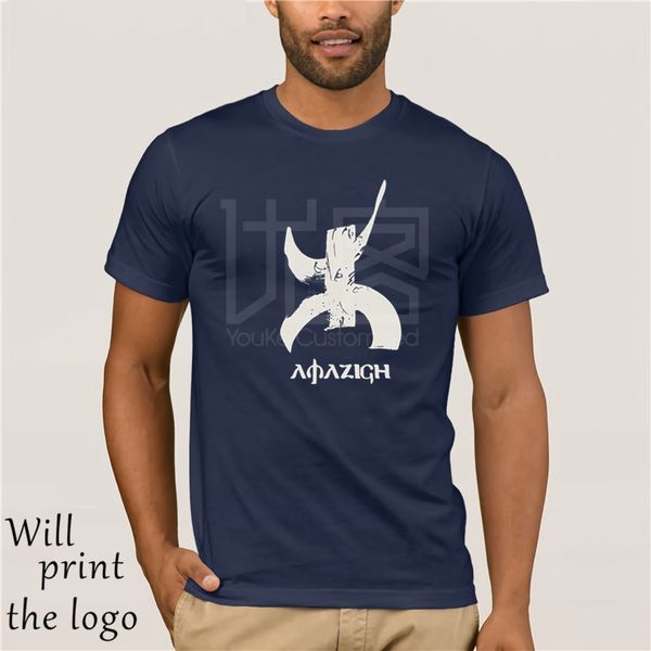 

funny men t shirt white t-shirt tshirts black tee amazigh standard men t-shirt print t shirts for man casual short sleeves, White;black