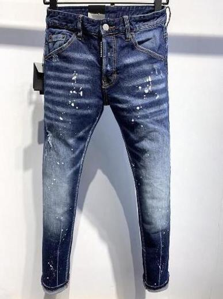 

new brand men jeans denim jean embroidery tiger pants holes jeans zipper men pants trousers skinny jeans men 00000026c75#, White